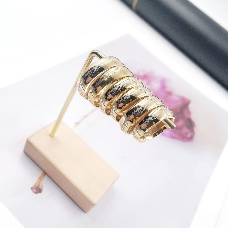 Todenb Gold Stainless Steel Ring - Image 2